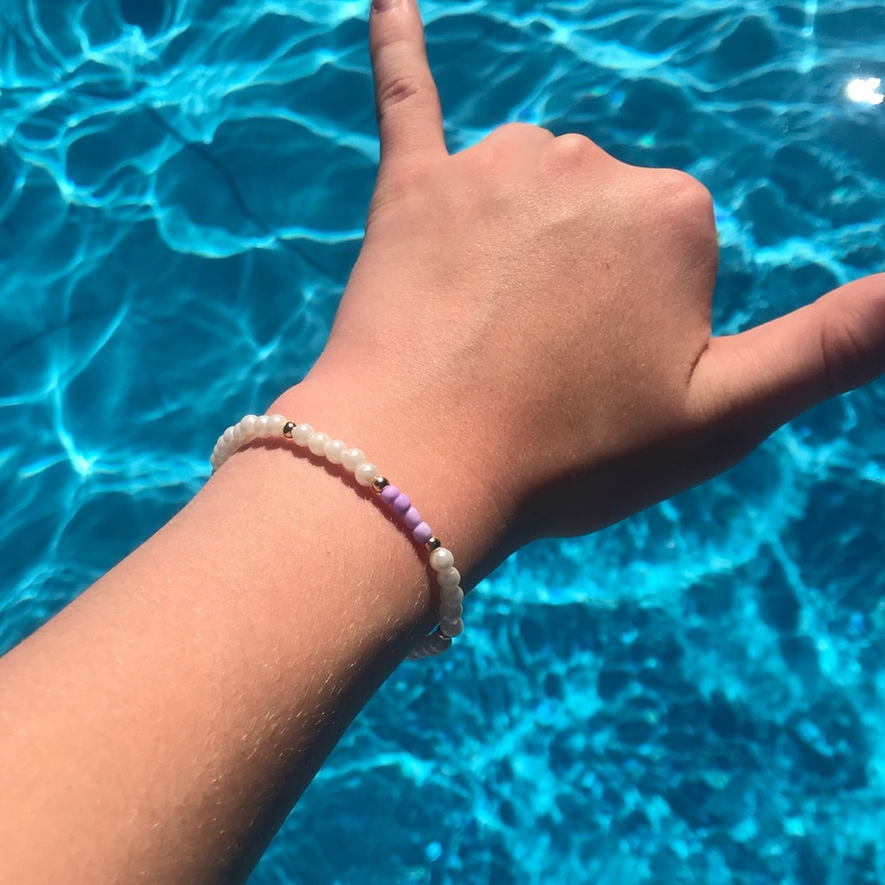 Lavender pearls